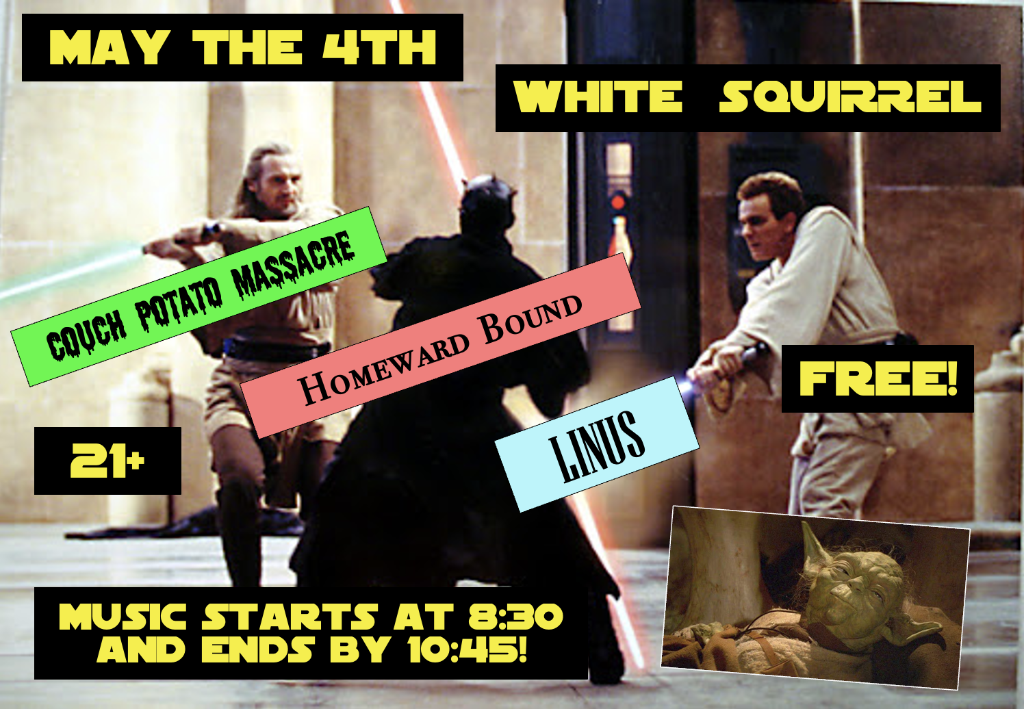 Homeward Bound playing at the White Squirrel May 4th 2025